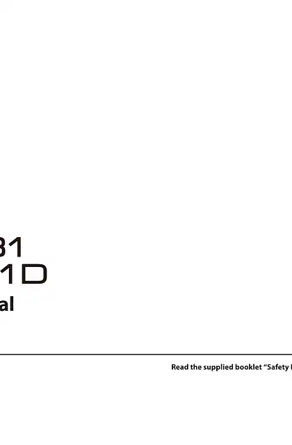 yamaha雅马哈RX-V481_RX-V481D Owner’s Manual